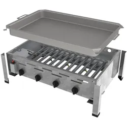 ChattenGlut, Gasgrill, Gasbräter 4-flammig mit Edelstahlpfanne (14.70 kW)