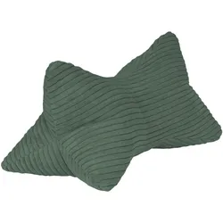 Kissen BONE grün (BH 42x24 cm) - grün - BH 42x24 cm