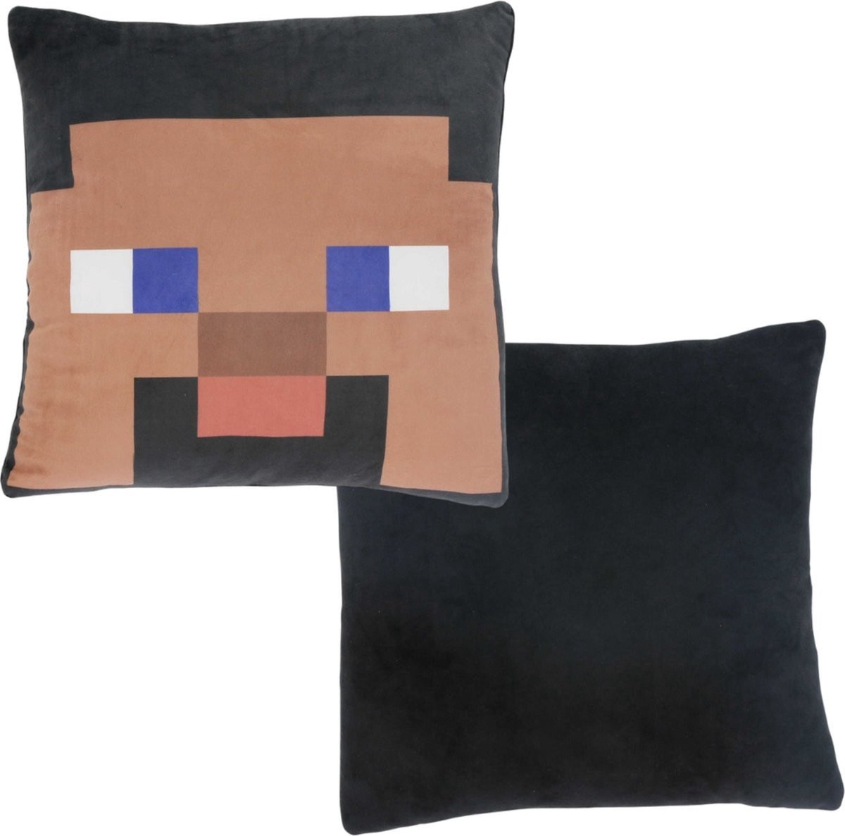 Minecraft Steve Gevormd Kussen - 40 x 40 cm
