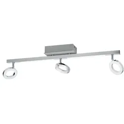 EGLO LED-Strahler Cardillio 1 Alu, Eisen, Stahl & Metall Silber Chrom