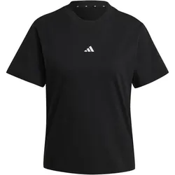 adidas Essentials S Logo Cotton T-Shirt Damen - black/white - S