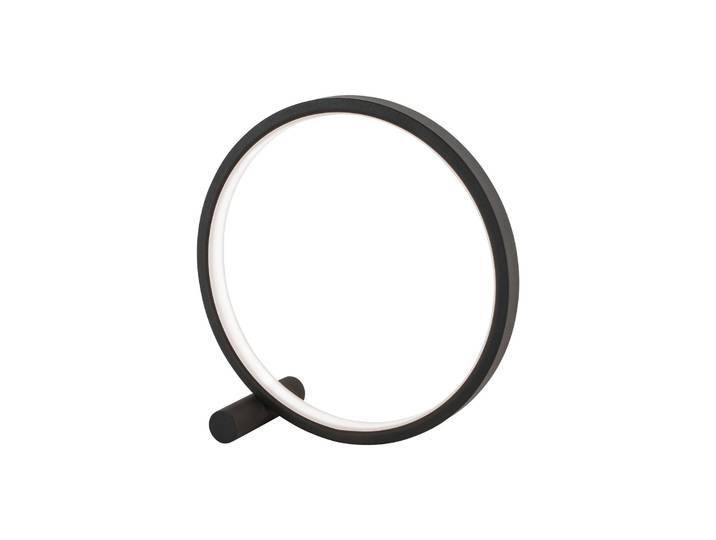 Viokef LED Tischlampe Circle, schwarz, für Wohn- / Esszimmer, Aluminium, Modern