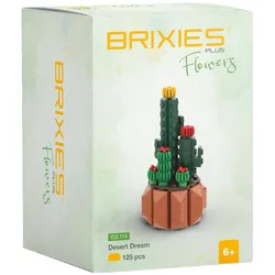 2x Brixies Plus Mini Blume Desert Dream 11cm 125T