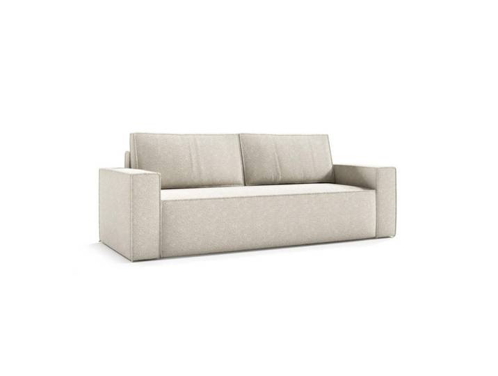 Sepro Meble Sofa Beige Ares Bouclé Stoff, 236x90x85 cm, Wohnzimmer, Sofas & Couches, Sofas