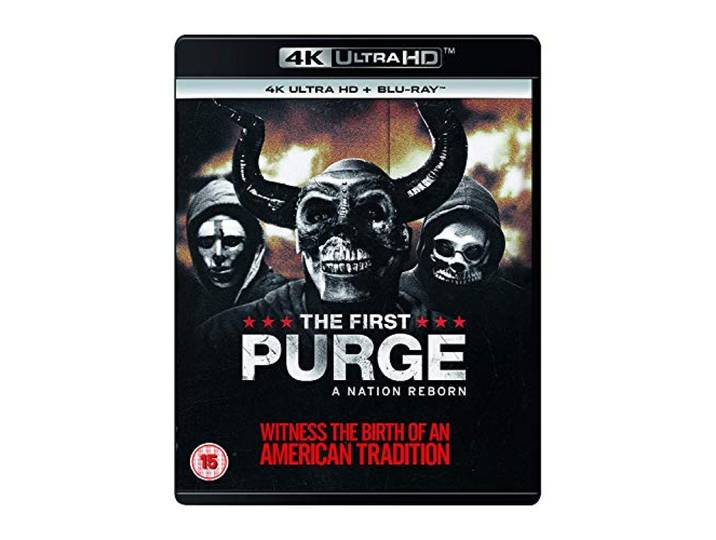 The First Purge (4KUHD + Blu-ray + digital download) [2018] [Region Free] [Blu-ray]