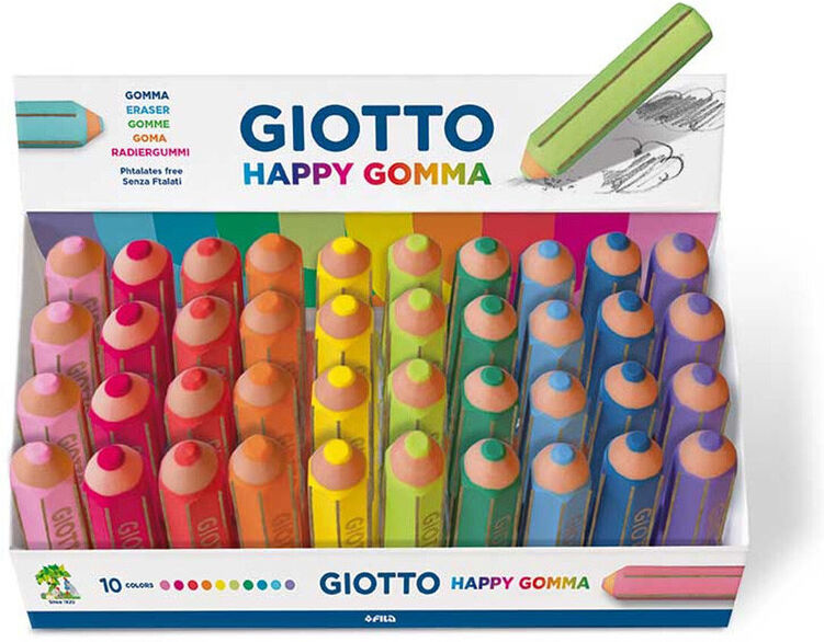 Gomme Giotto Happy Gomma - à l’unité