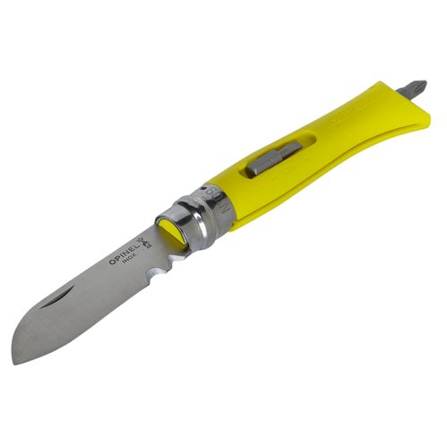 Opinel Taschenmesser No. 09 inkl. Bitset gelb
