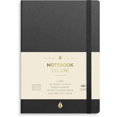 Burde Notizbuch Deluxe A6 schwarz, von , Burde Publishing AB