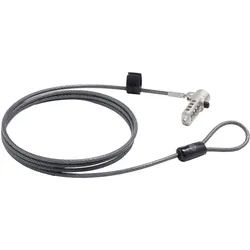 HP Nano Combination, Cable Lock, Notebook Security, Schwarz