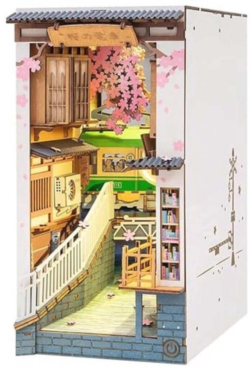 DIY Boek Nook Plank Invoegstuk Sakura Densya Kamerdecoratie voor Tienerkamer