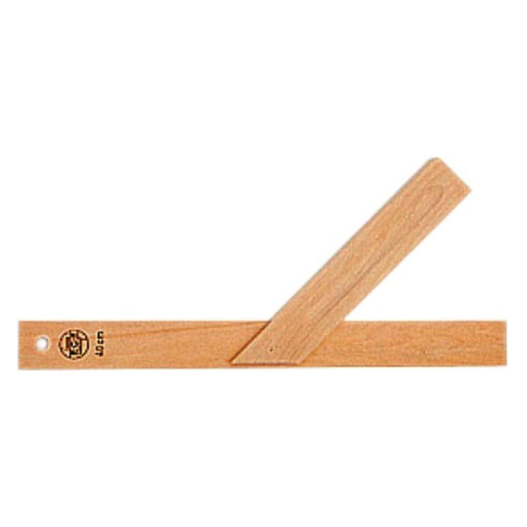 ECE Gehrungsmass Schenkellänge 400 mm mit Hohlkehle Weissbuchenholz (22420002)