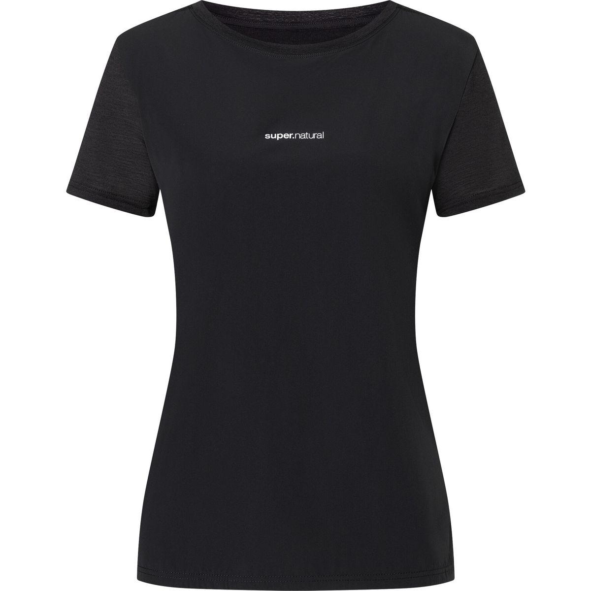 Super.Natural W Windbreaker Tee jet black (872) L SNW020070872L