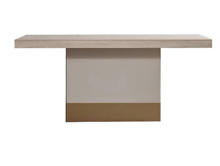 Xlmoebel Esstisch Beiger Esstisch mit modernem, luxuriösem Design (Esstisch, Esstisch), Hergestellt in Europa