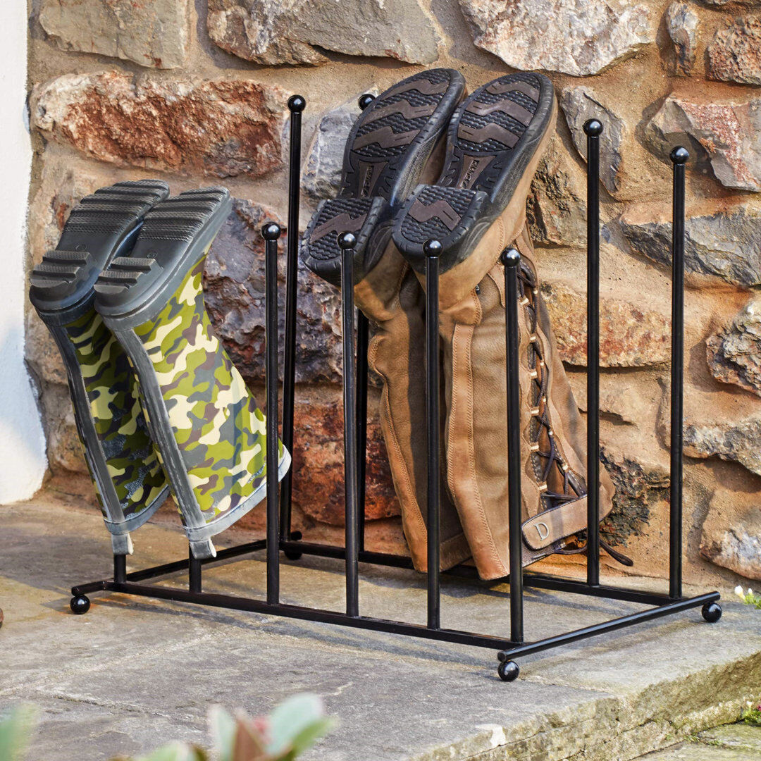 Latitude Run 6 Pair Boot Storage Black 6