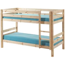 ETAGENBETT Karolina 210x140x105 aus Massivholz in natur