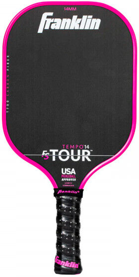 Franklin FS Tour Tempo Pickleball Paddle Pink 14 mm