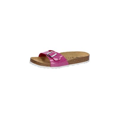 Pantolette LICO "Pantolette Bioline Once More", Damen, Gr. 42, rosa, Synthetik, Schuhe Pantolette
