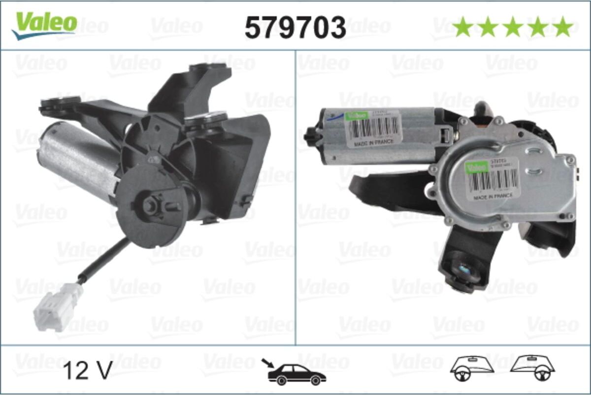 Scheibenwischermotor VALEO 579703