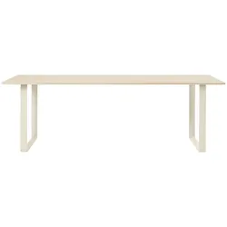 Muuto 70/70 Tisch, 225 x 90 cm, eichenfurnier / sand