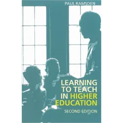 Learning to Teach in Higher Education, Schulbücher von Paul Ramsden