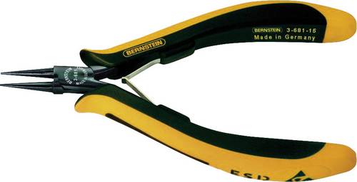 Bernstein Tools for Electronics 3-681-15 ESD Rundzange Gerade Spezialstahl 130mm