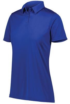 Augusta Sportswear 5019 Women's Vital Polo Shirt in Royal Blue size 3XL   Polyester