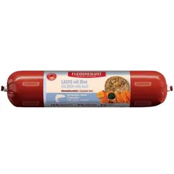 Fleischeslust Classic Lachs mit Rind und Karotte | 800g