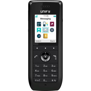Mitel Unify OpenScape DECT Phone WL4 Mobilteil, schnurlos, schwarz