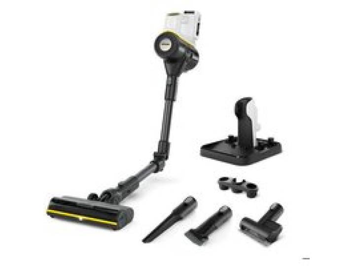 Aspirateur balai sans fil Kärcher VCS 5-28 Infinity Comfort-station sans perçage-HEPA - brosse anti emmelement - 60min