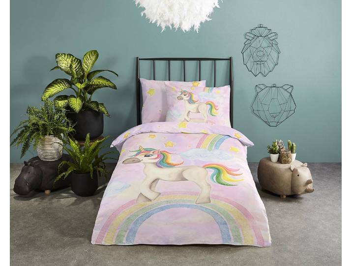 Kinderbettwäsche Unisweet 140 x 240cm Multicolor
