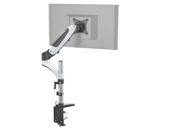 Fixation Pour Écran Vm-mg1 1- Bras 15 - 27 Pouces Noir/blanc Hjh Office