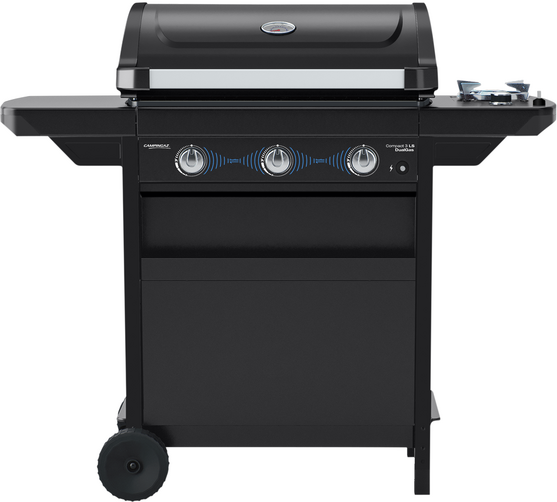 Campingaz Compact 3 LS Dualgas - Barbecue a gas e metano