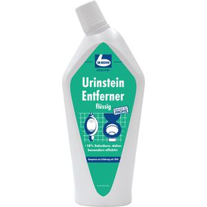 Dr.Becher WC-Reiniger 1533000, Urinstein Entferner, flüssig, ohne Duft, Schräghalsflasche 750 ml