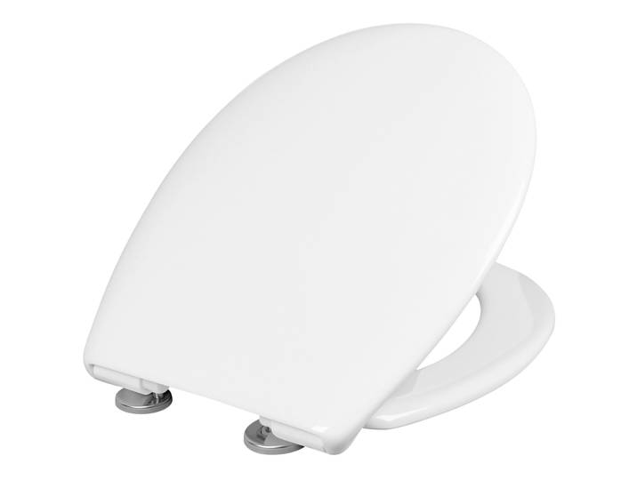 WC-Sitz CORNAT Rezya WC Sitz Rezyklat , weiß, B:36,2cm L:43,4cm, Thermoplast, WC-Sitze, WC-Sitz