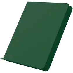 Ultimate Guard UGD010469 - Zipfolio 480 – 24-Pocket XenoSkin (Quadrow), grün