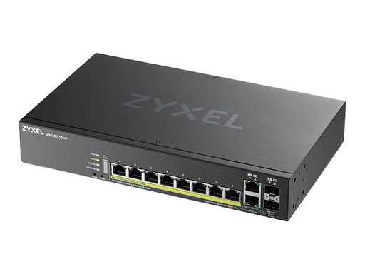 ZyXEL GS2220-10HP - Switch - managed - 8 x 10/100/1000 (PoE+) (GS2220-10HP-EU0101F)