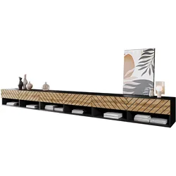 TV-LOWBOARD A300 MDF mit LED Beleuchtung