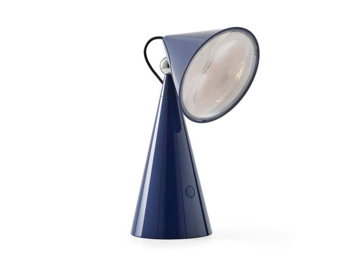 Tom Dixon Pose Portable LED Tischlampe Indigo