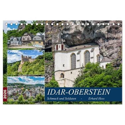 Idar-Oberstein - Schmuck und Soldaten (Tischkalender 2026 DIN A5 quer), CALVENDO Monatskalender