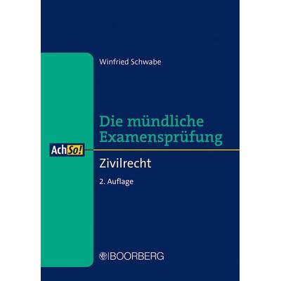 Zivilrecht, Taschenbuch von Winfried Schwabe, Richard Boorberg Verlag, 978-3-415-07901-4