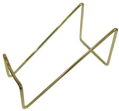 Market Central Modern Stainless Steel Wine Rack Countertop Bottle Holder For Home Bar Display gold