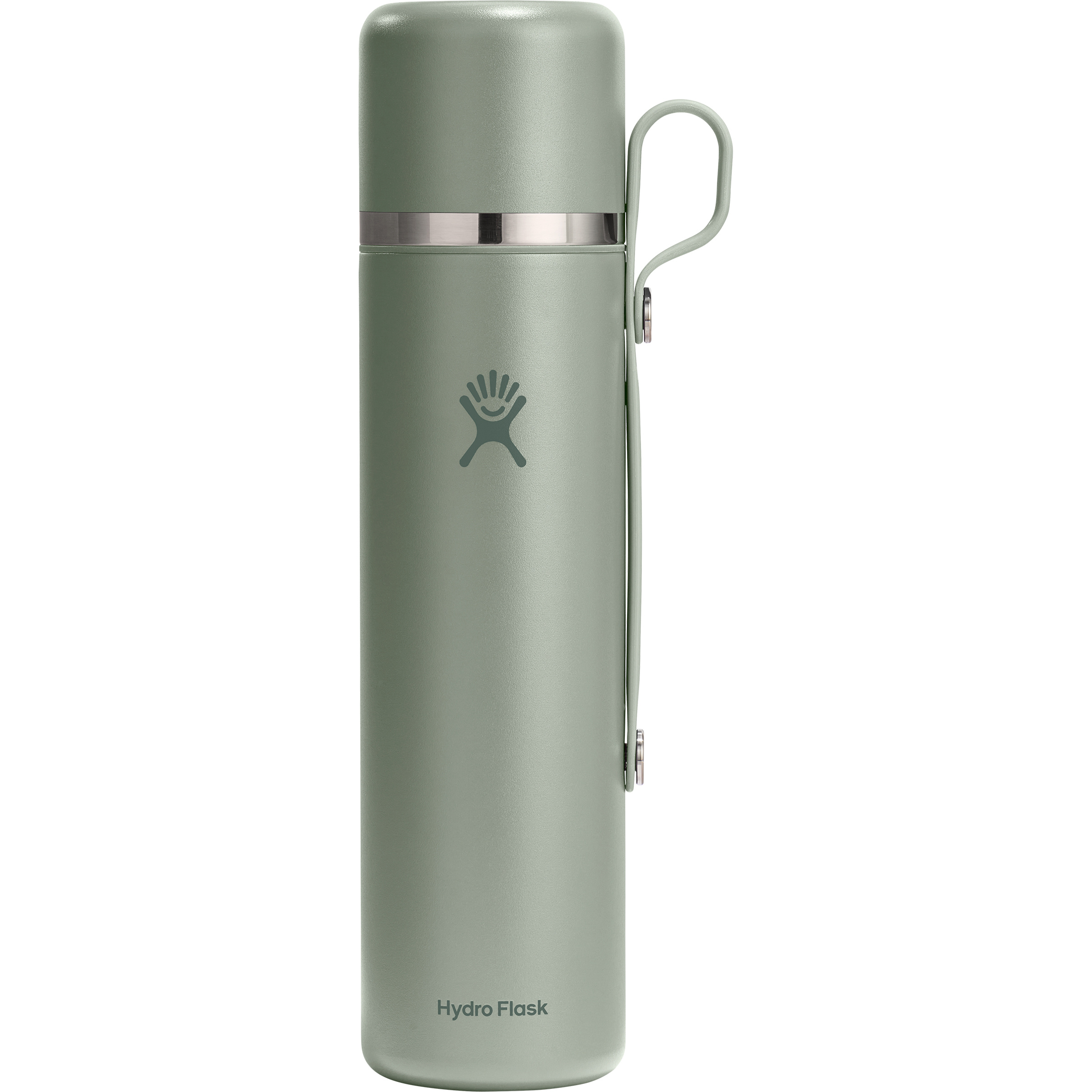 Hydro Flask 36oz Hot Isolierflasche mit Becher Isolierflaschen gruen Größe 1L Camping