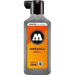 Nachfülltinte One4All für Permanentmarker 180ml graublau dunkel