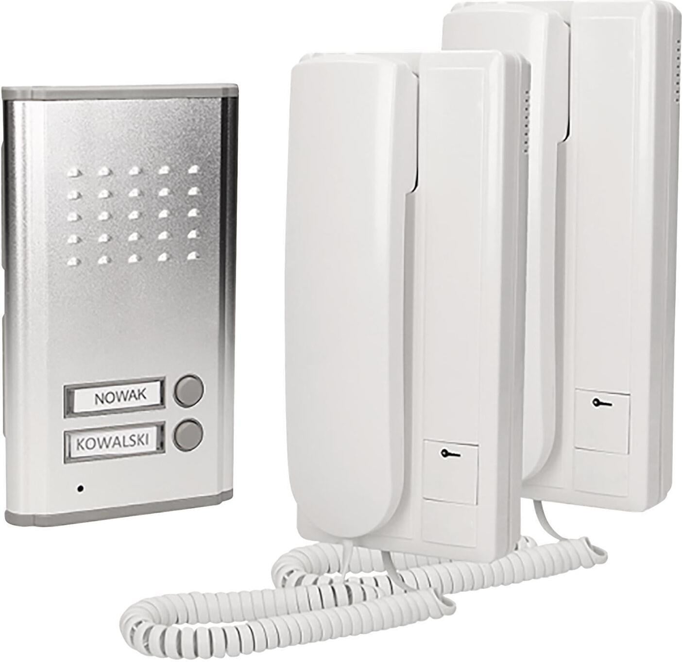 ORNO FOSSA MULTI Inbouw Intercomsysteem voor twee appartementen