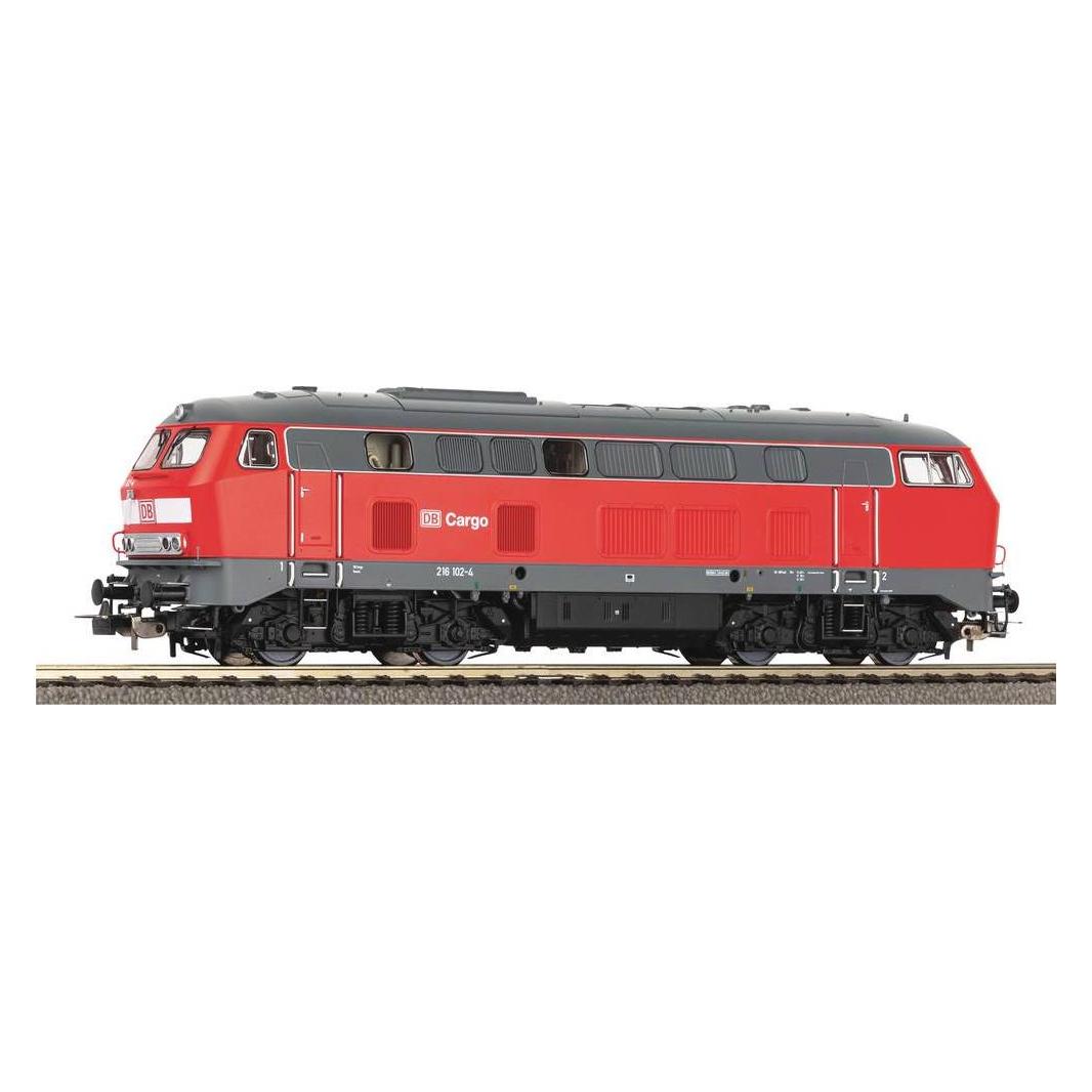 Piko Diesellok BR 216 DB Cargo Ep.V + DSS PluX22 DC (Spur H0) (52567)
