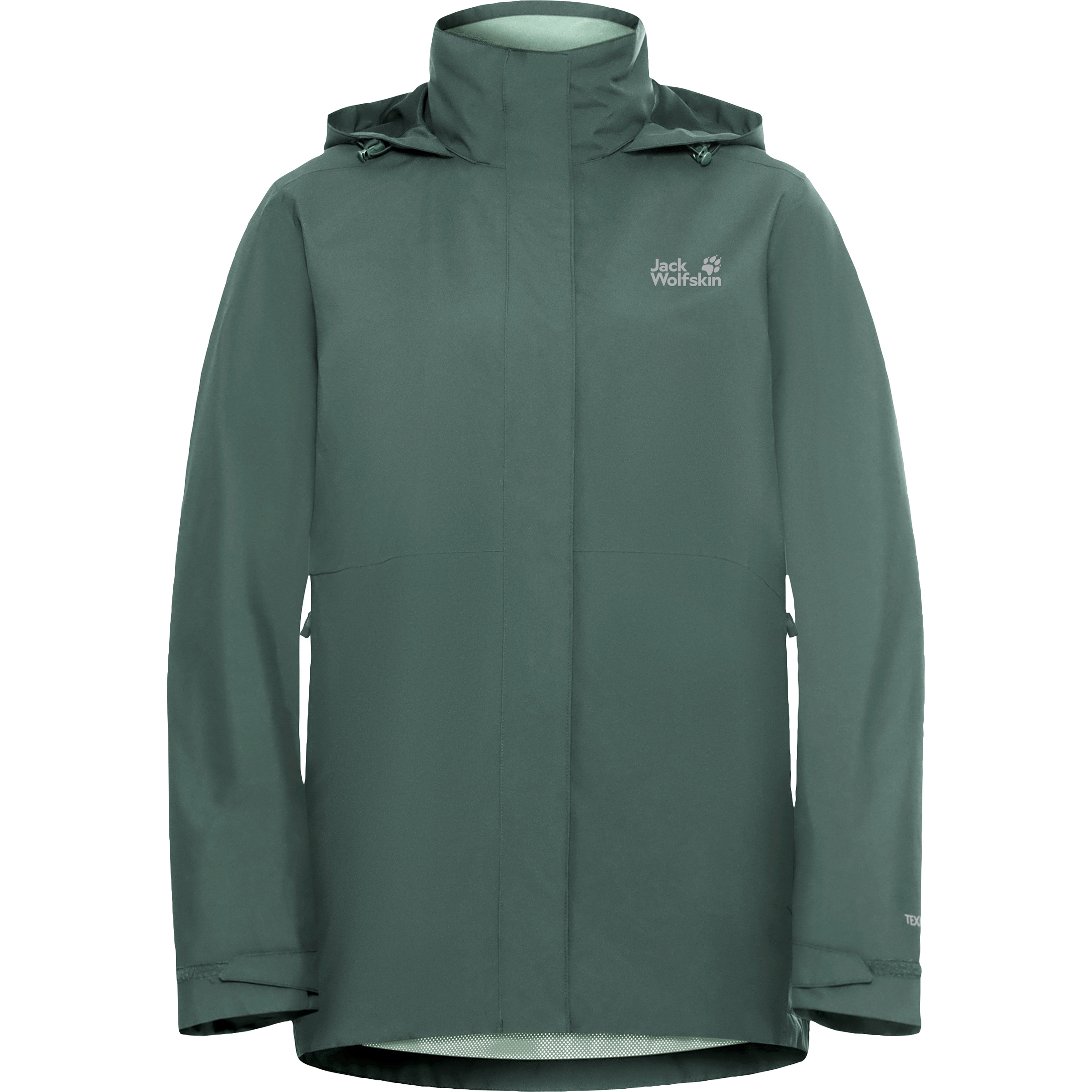 Jack Wolfskin Rotwand 3in1 Damen Doppeljacke gruen Größe S Camping Winddicht Wasserabweisend