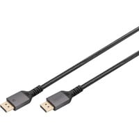 DisplayPort 1.4 Premium Anschlusskabel, UHD 8K schwarz/grau, 2 Meter