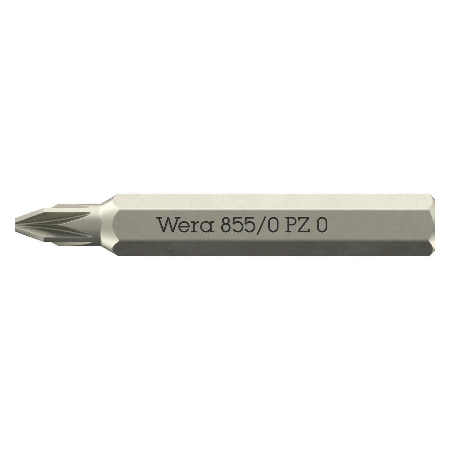 Wera 855 Micro Bits PZ 0 x 30mm (05058140001)