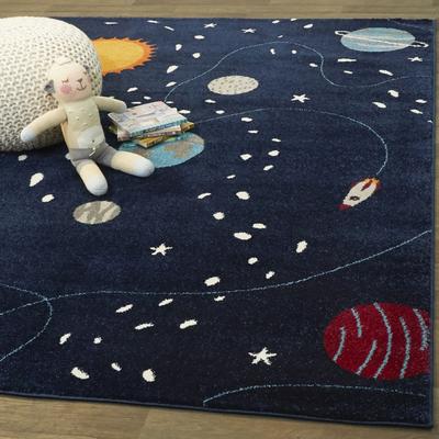 Balta Rugs Mod-Tod Space Explorer Kids Area Rug