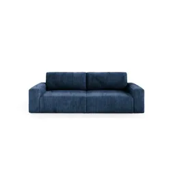 Einzelsofa mit Schlaffunktion Fano ¦ blau ¦ Maße (cm): B: 252 H: 79